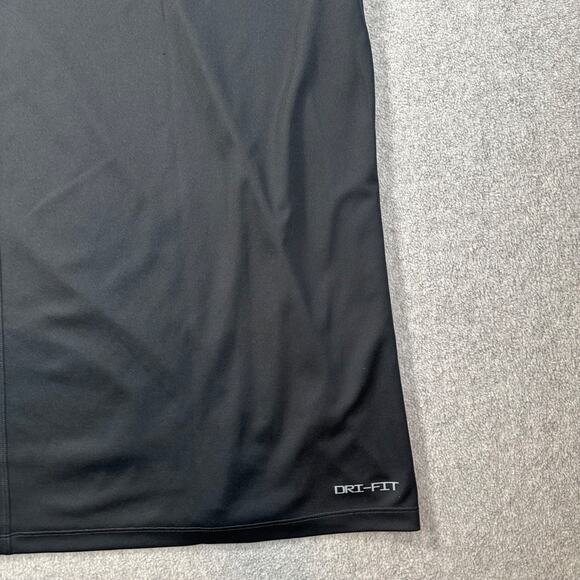 Kansas State Wildcats Nike Dri-Fit Polo Shirt Men's 3XL Black Short Sleeve - Picture 9 of 9